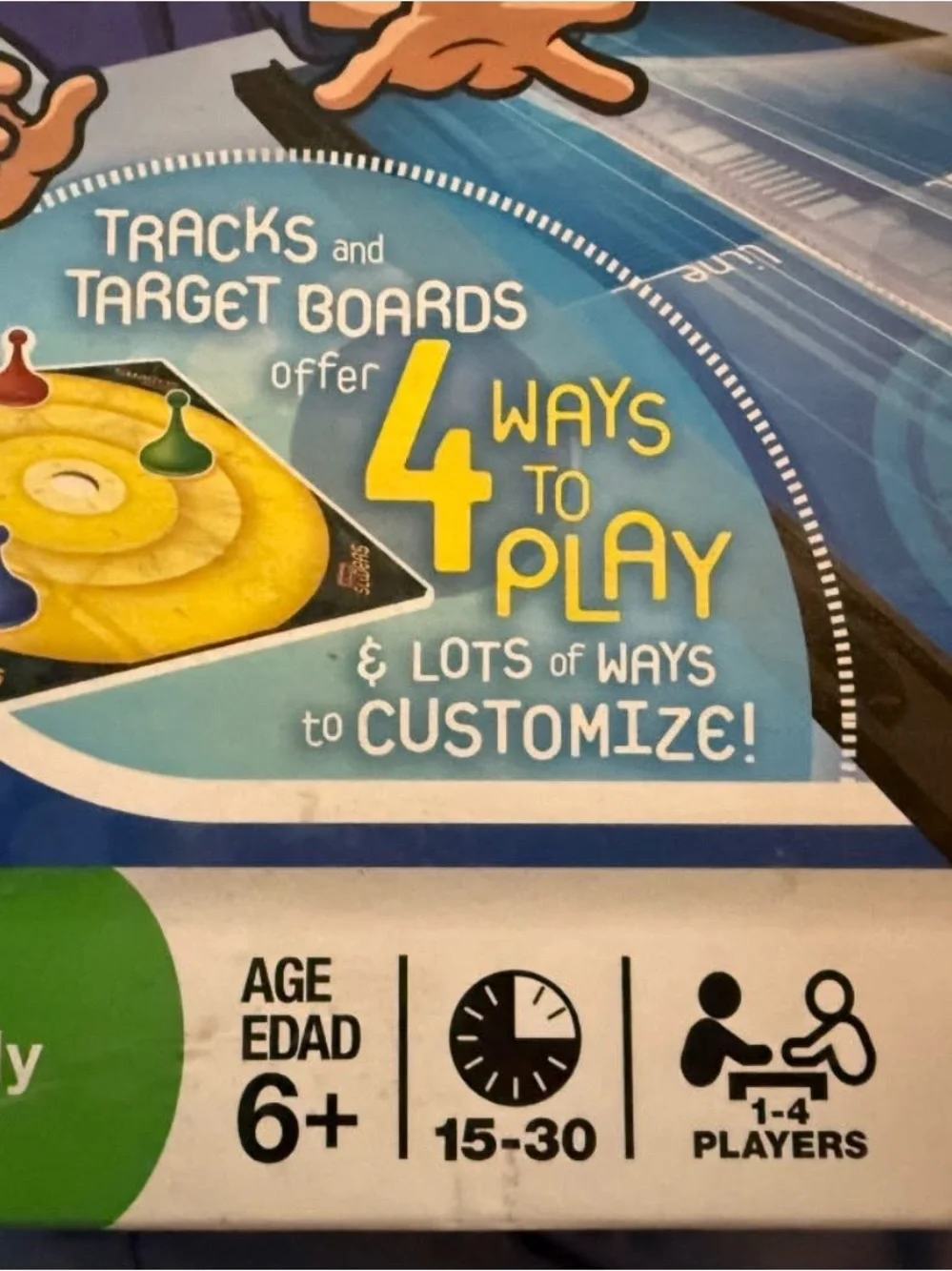 Sorry! SLiDERS Slide & Score Target Game - Blue